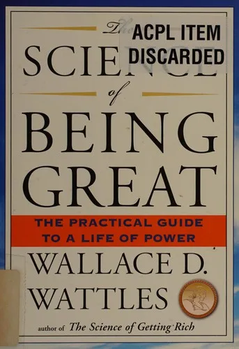 The Science of Being Great cover